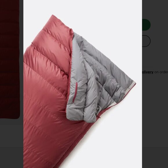 RAB Outpost 700 Sleeping bag left zip - Picture 2 of 7